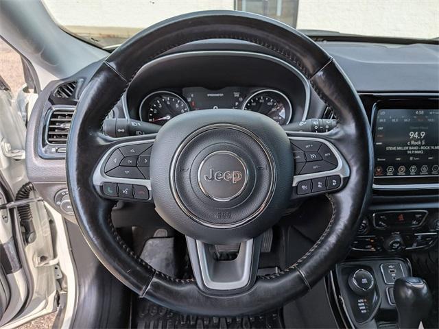 used 2021 Jeep Compass car, priced at $18,643