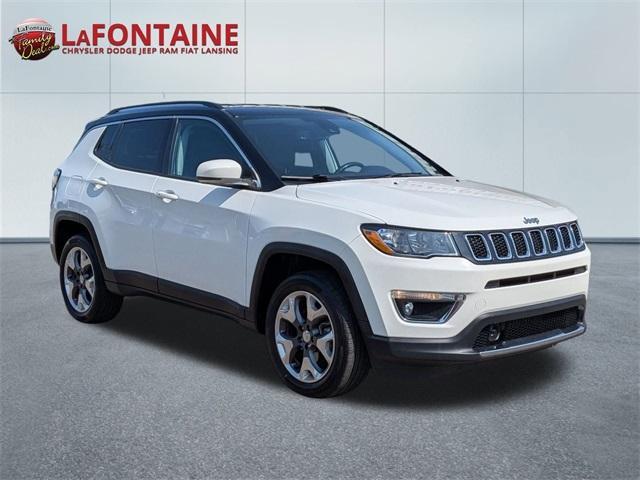 used 2021 Jeep Compass car, priced at $18,168