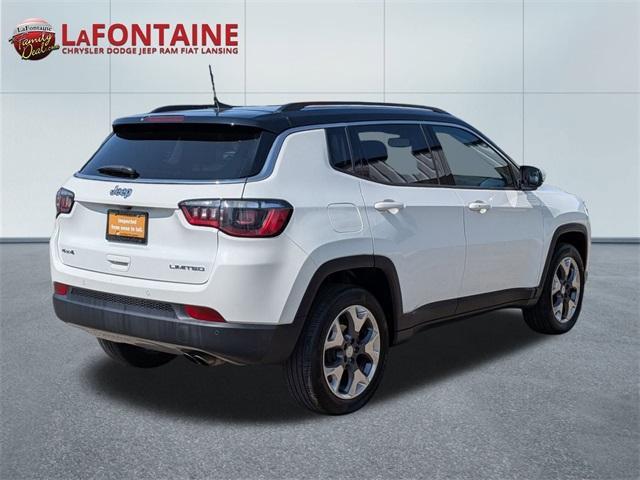 used 2021 Jeep Compass car, priced at $18,168