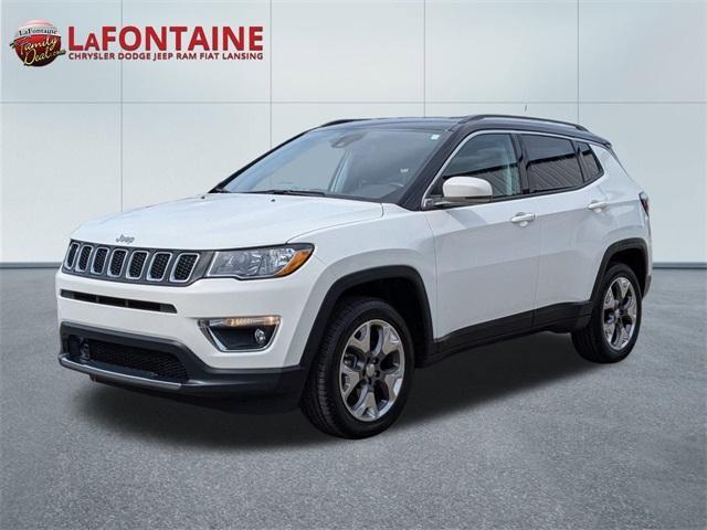 used 2021 Jeep Compass car, priced at $19,681