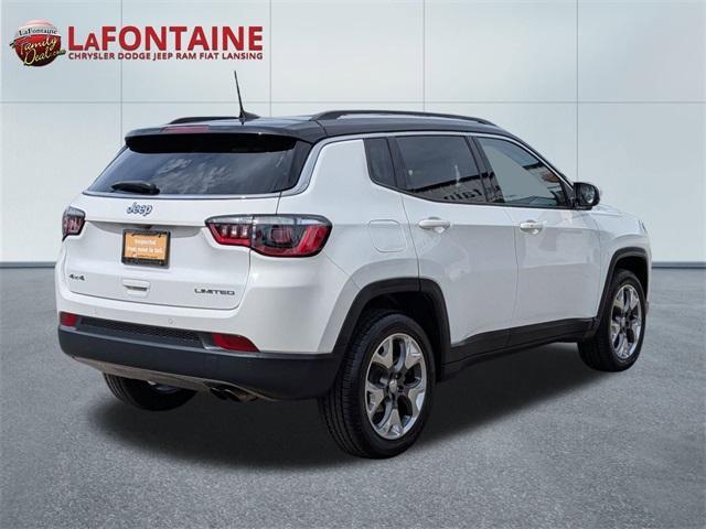 used 2021 Jeep Compass car, priced at $19,600