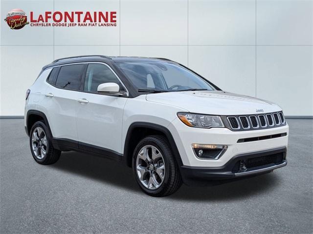 used 2021 Jeep Compass car, priced at $19,600