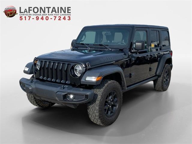 used 2020 Jeep Wrangler Unlimited car, priced at $26,500