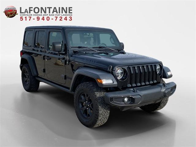 used 2020 Jeep Wrangler Unlimited car, priced at $26,500