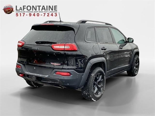 used 2017 Jeep Cherokee car, priced at $15,400