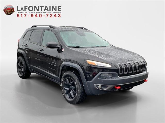 used 2017 Jeep Cherokee car, priced at $15,400