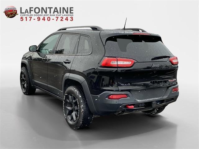 used 2017 Jeep Cherokee car, priced at $15,400