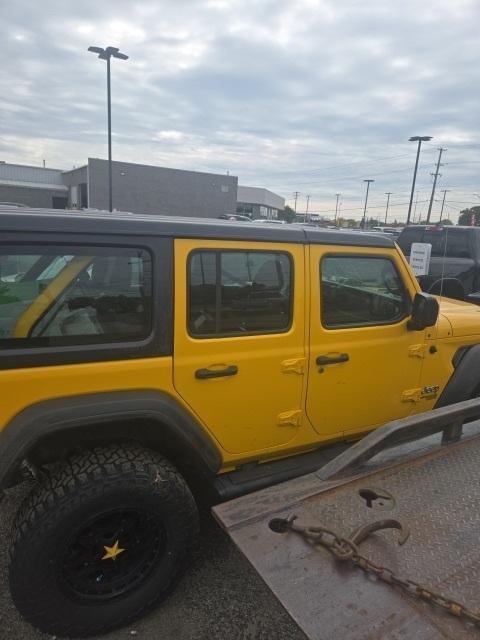 used 2021 Jeep Wrangler Unlimited car, priced at $25,583