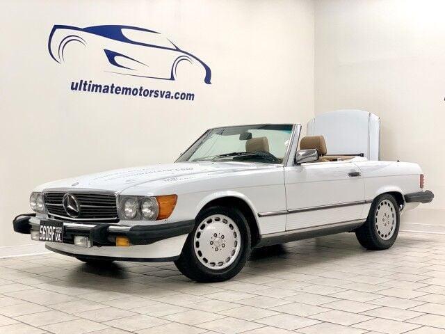 used 1987 Mercedes-Benz SL-Class car, priced at $22,449