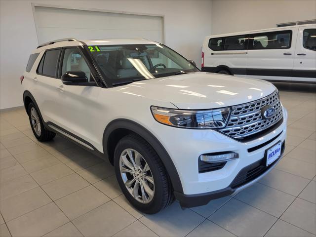 used 2021 Ford Explorer car, priced at $33,450