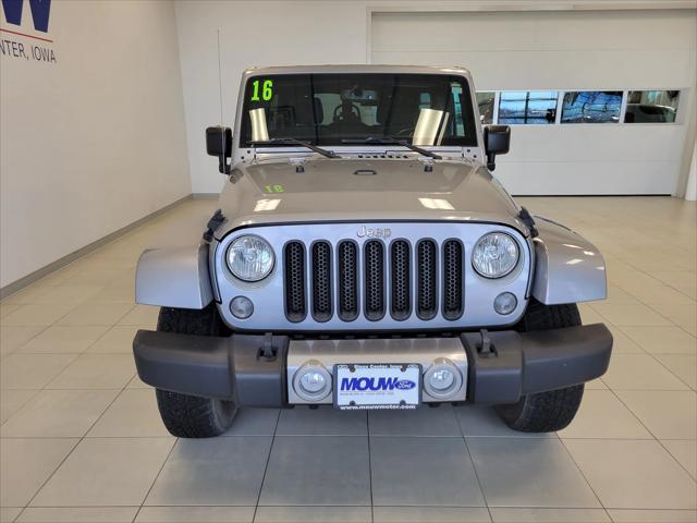 used 2016 Jeep Wrangler Unlimited car, priced at $17,450