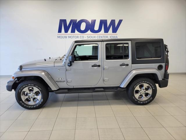 used 2016 Jeep Wrangler Unlimited car, priced at $17,450