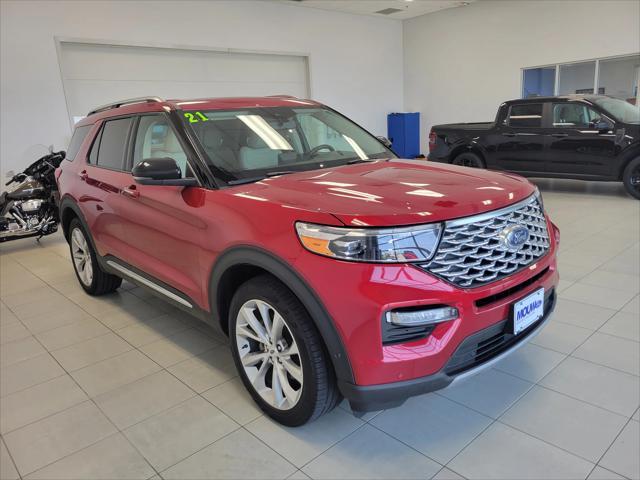 used 2021 Ford Explorer car, priced at $32,450