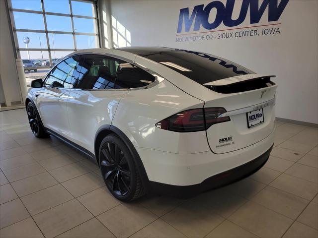 used 2018 Tesla Model X car, priced at $29,450