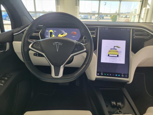 used 2018 Tesla Model X car, priced at $29,450