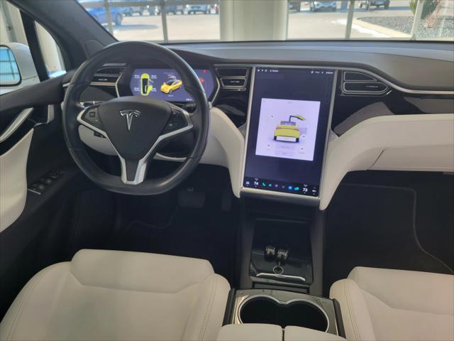 used 2018 Tesla Model X car, priced at $29,450