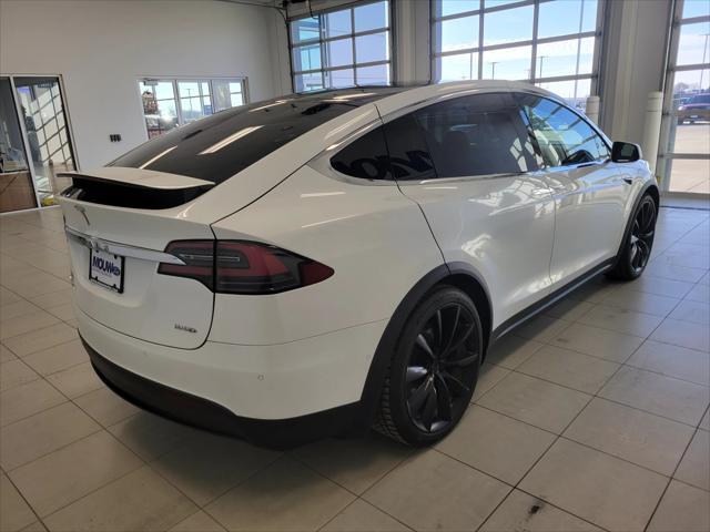 used 2018 Tesla Model X car, priced at $29,450