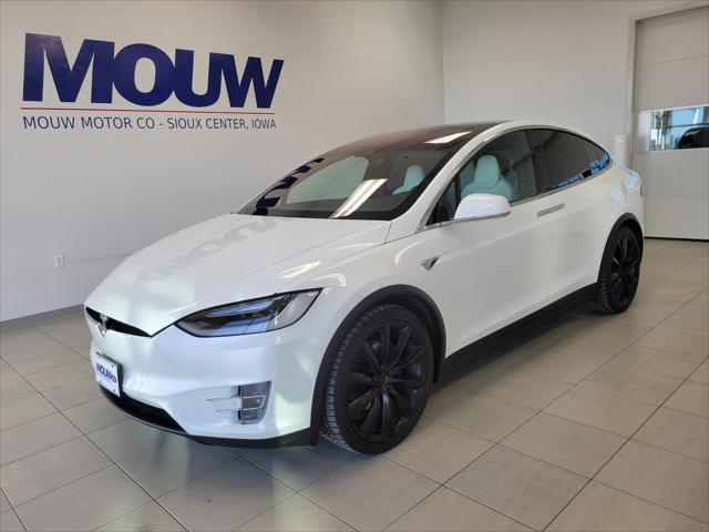 used 2018 Tesla Model X car, priced at $29,450