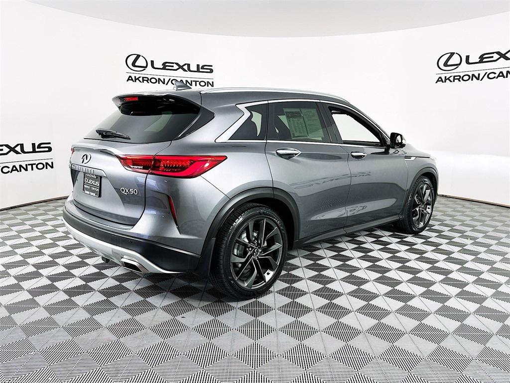 used 2022 INFINITI QX50 car, priced at $30,990