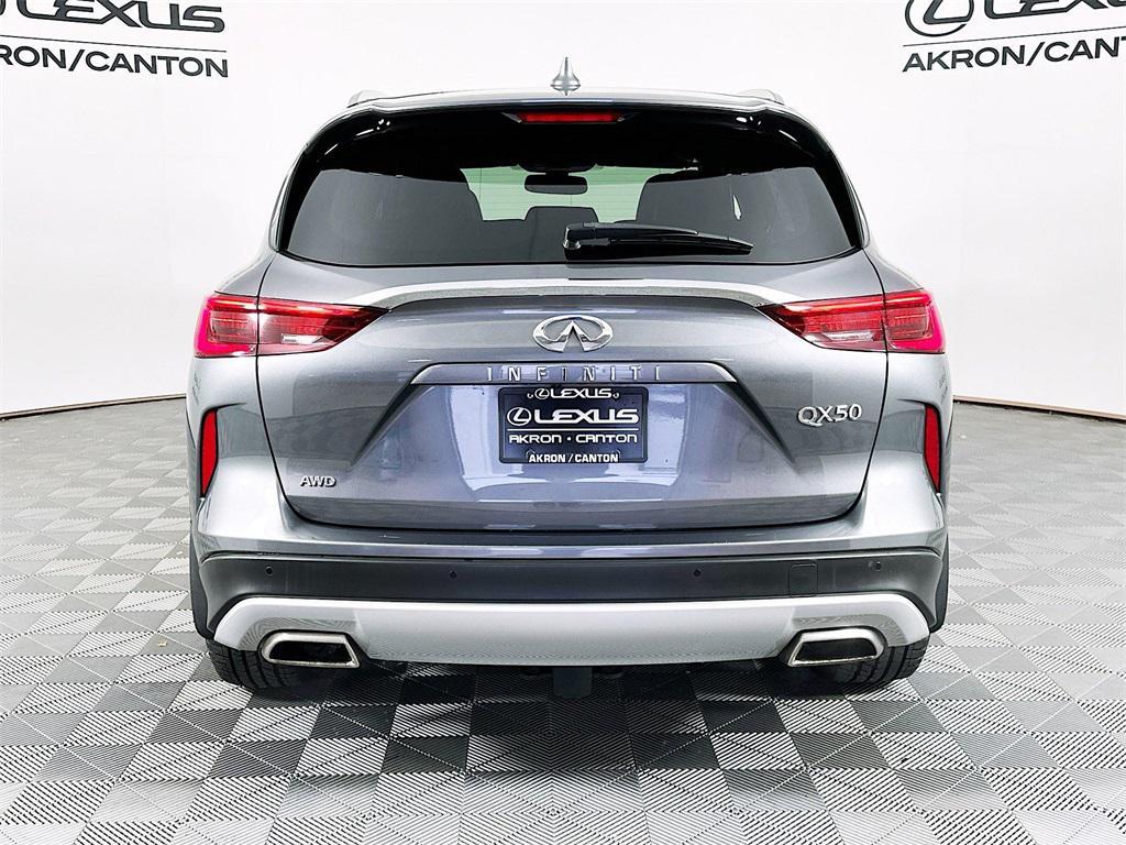 used 2022 INFINITI QX50 car, priced at $30,990
