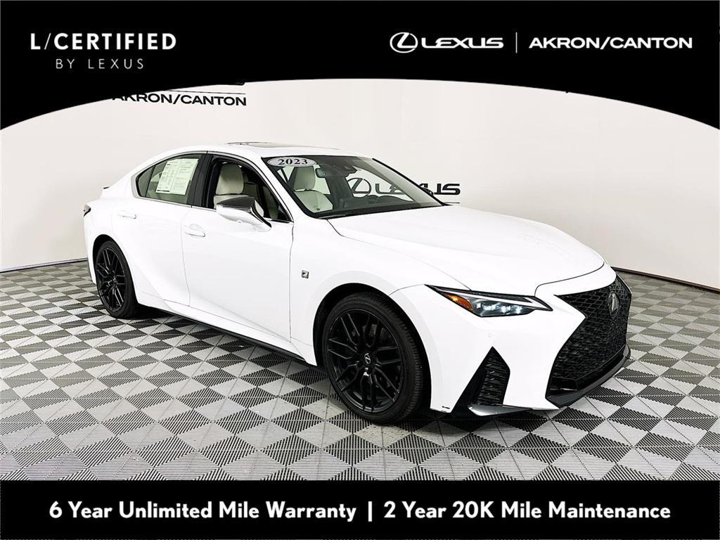 used 2023 Lexus IS 350 car, priced at $44,890