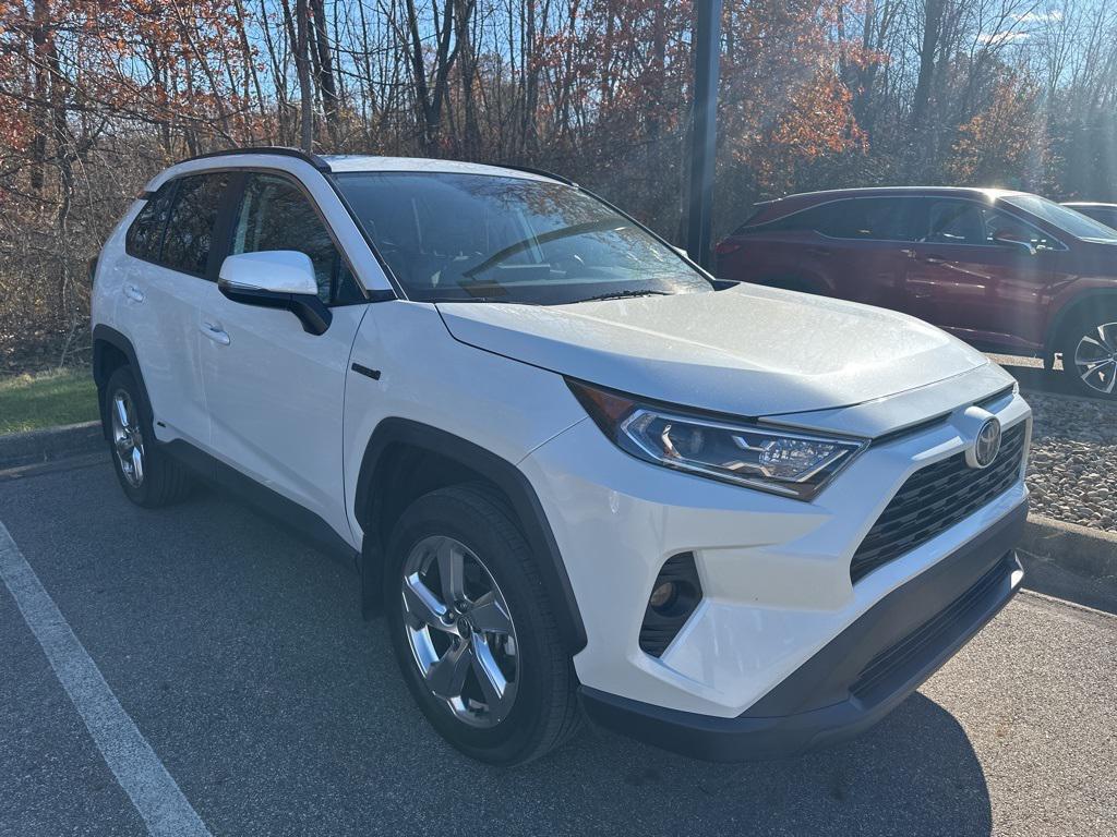 used 2021 Toyota RAV4 Hybrid car, priced at $30,890