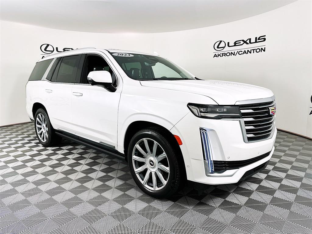 used 2023 Cadillac Escalade car, priced at $76,890