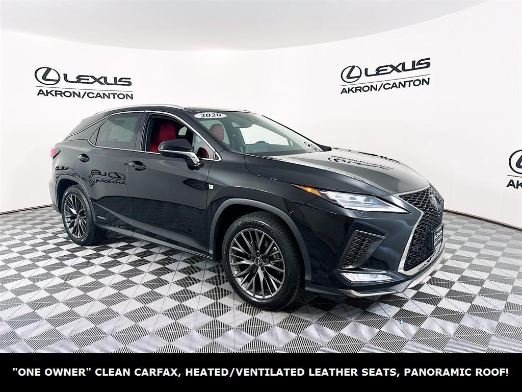 used 2020 Lexus RX 450h car, priced at $35,490
