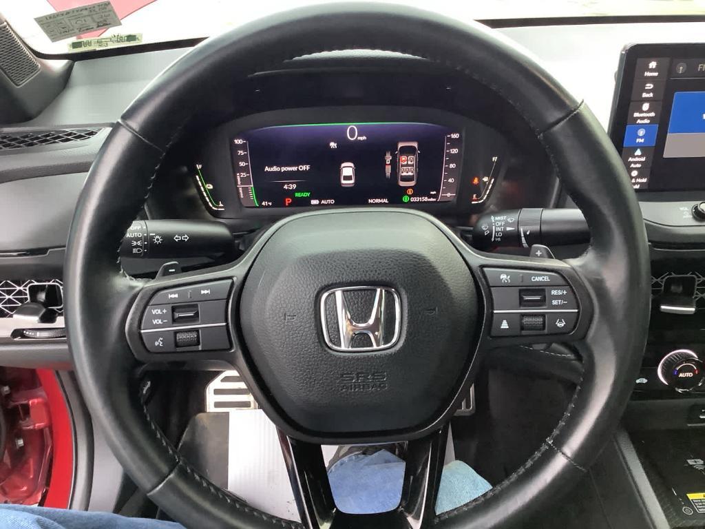 used 2023 Honda Accord Hybrid car, priced at $27,519