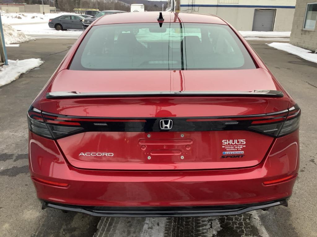 used 2023 Honda Accord Hybrid car, priced at $27,519