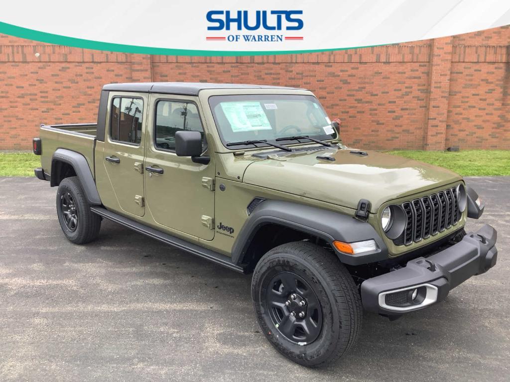 new 2025 Jeep Gladiator car, priced at $43,435