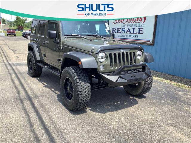 used 2015 Jeep Wrangler Unlimited car, priced at $19,710