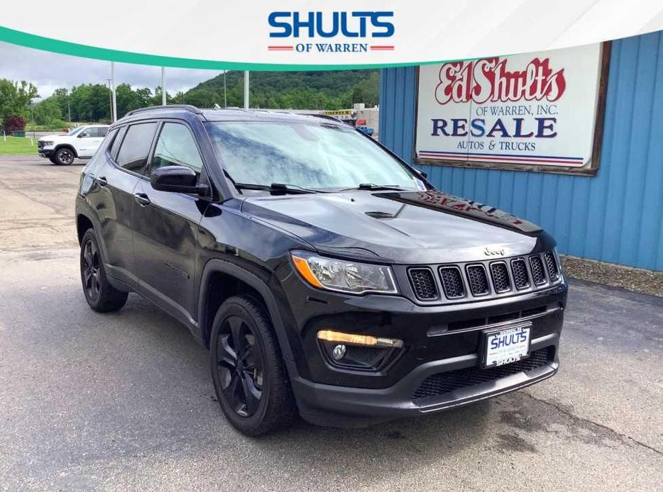 used 2021 Jeep Compass car, priced at $22,499