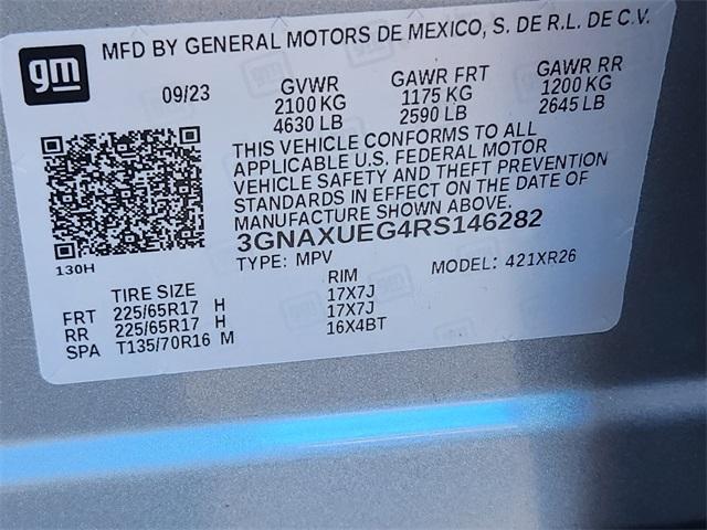 used 2024 Chevrolet Equinox car, priced at $23,999