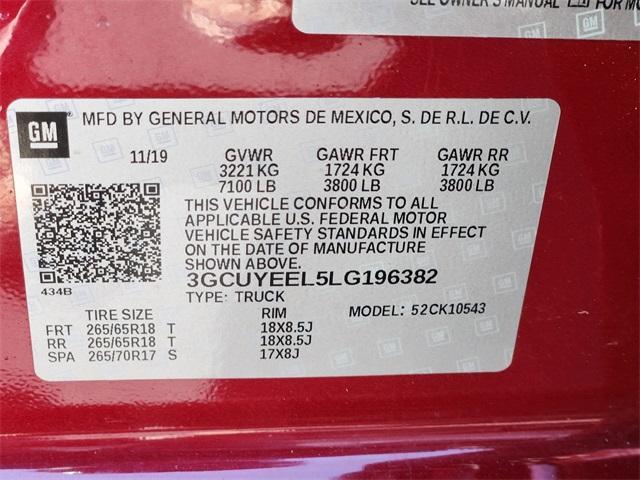 used 2020 Chevrolet Silverado 1500 car, priced at $34,998