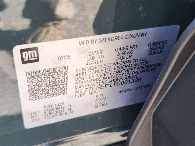 new 2026 Chevrolet Trax car, priced at $23,120
