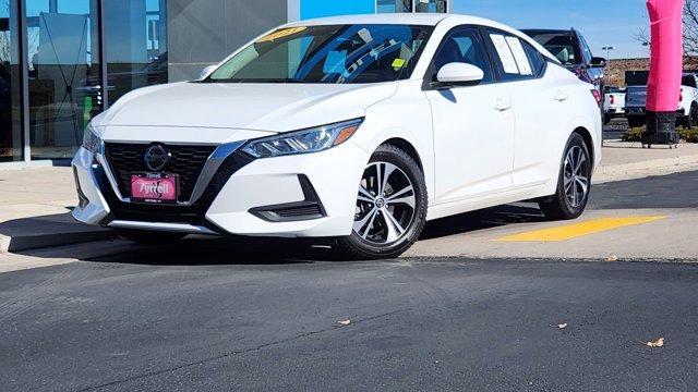 used 2021 Nissan Sentra car, priced at $16,400