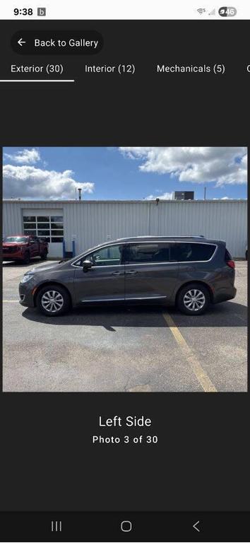 used 2019 Chrysler Pacifica car, priced at $18,980