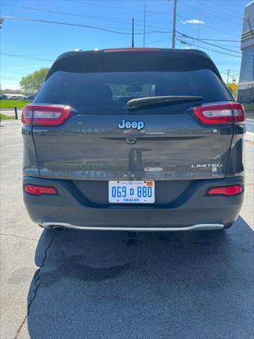 used 2017 Jeep Cherokee car, priced at $14,750