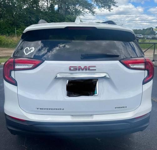 used 2022 GMC Terrain car, priced at $24,500