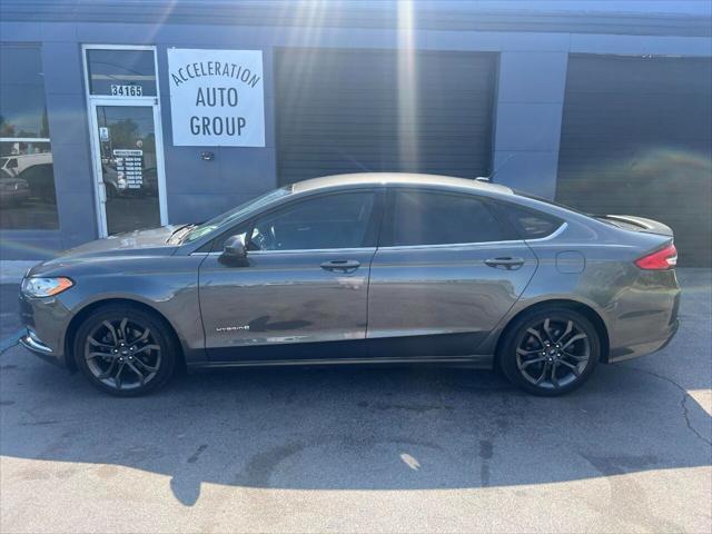 used 2018 Ford Fusion Hybrid car, priced at $15,750