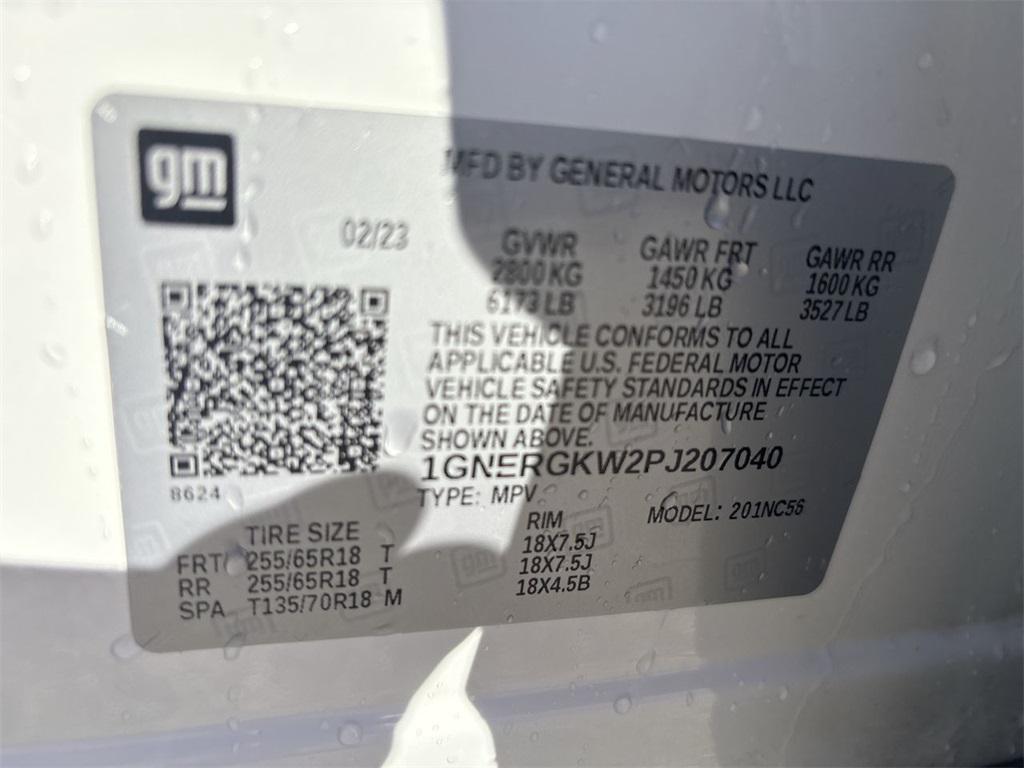 used 2023 Chevrolet Traverse car, priced at $38,440