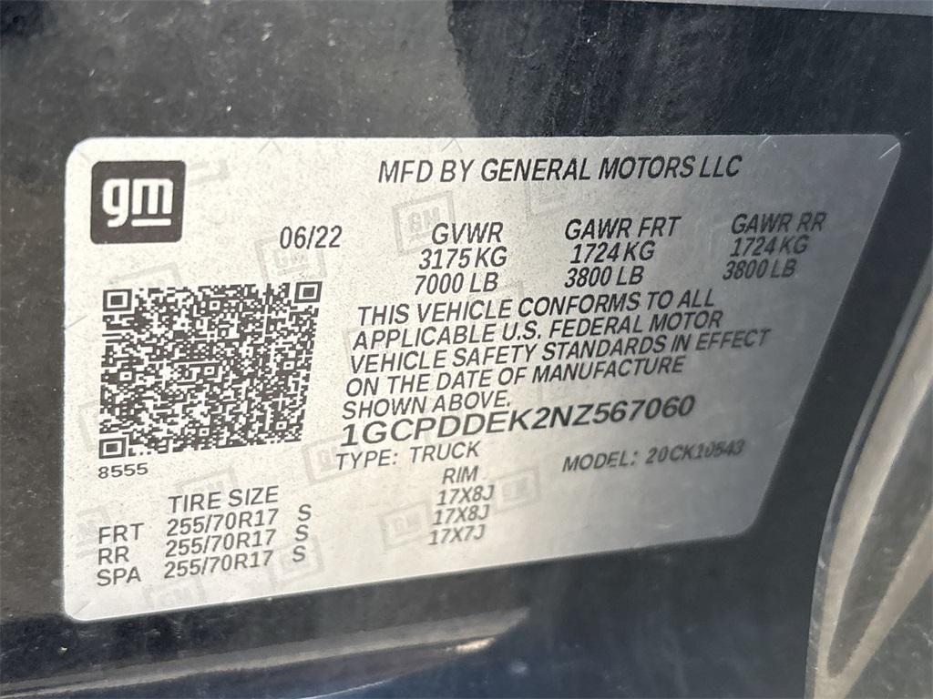 used 2022 Chevrolet Silverado 1500 car, priced at $33,749