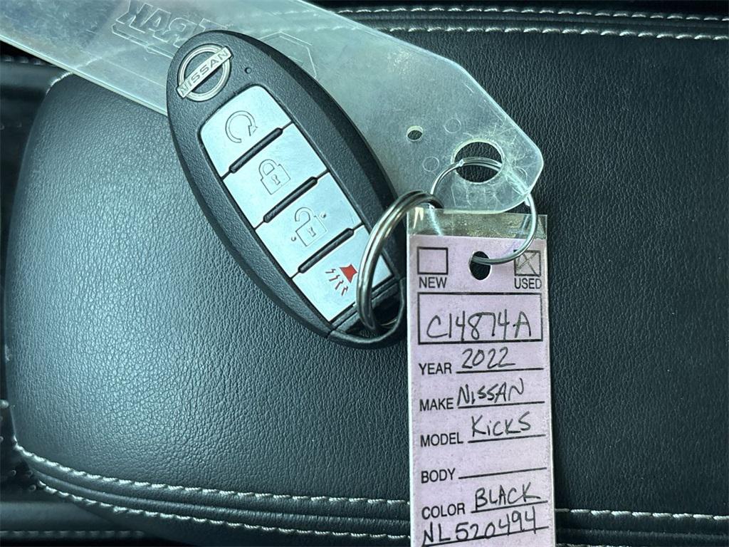 used 2022 Nissan Kicks car, priced at $18,267