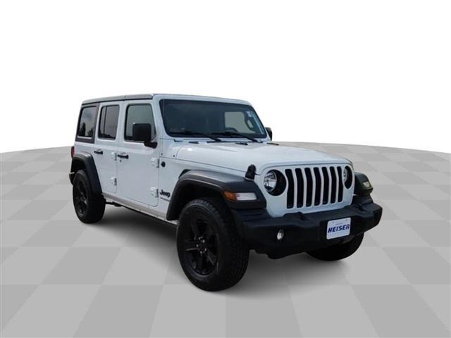 used 2020 Jeep Wrangler Unlimited car, priced at $28,496