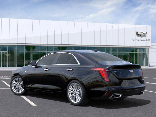 new 2025 Cadillac CT4 car, priced at $45,140