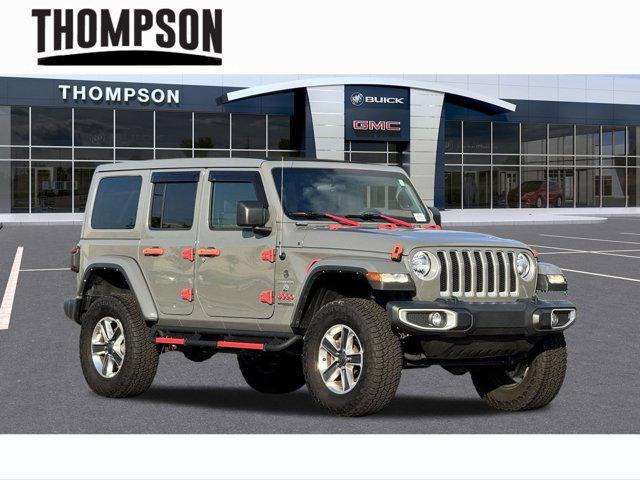 used 2021 Jeep Wrangler Unlimited car, priced at $37,325