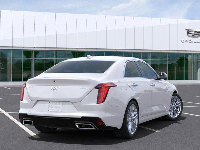 new 2025 Cadillac CT4 car, priced at $46,365