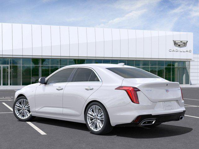 new 2025 Cadillac CT4 car, priced at $46,365