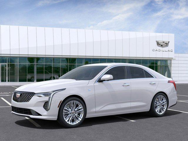 new 2025 Cadillac CT4 car, priced at $46,365